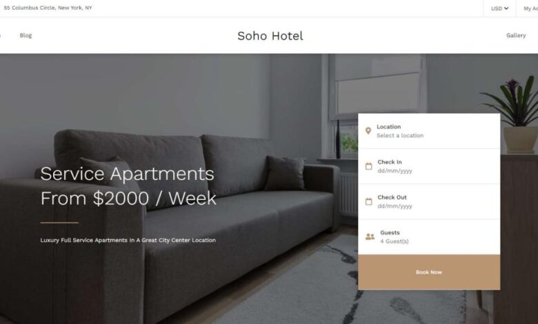 Best hotel wordpress themes