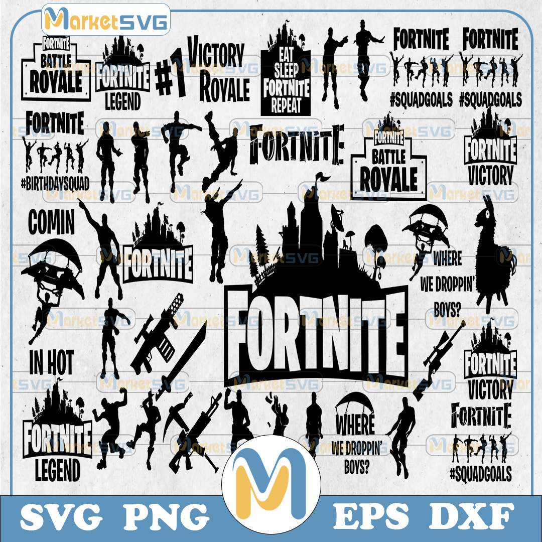 Best fortnite svg images
