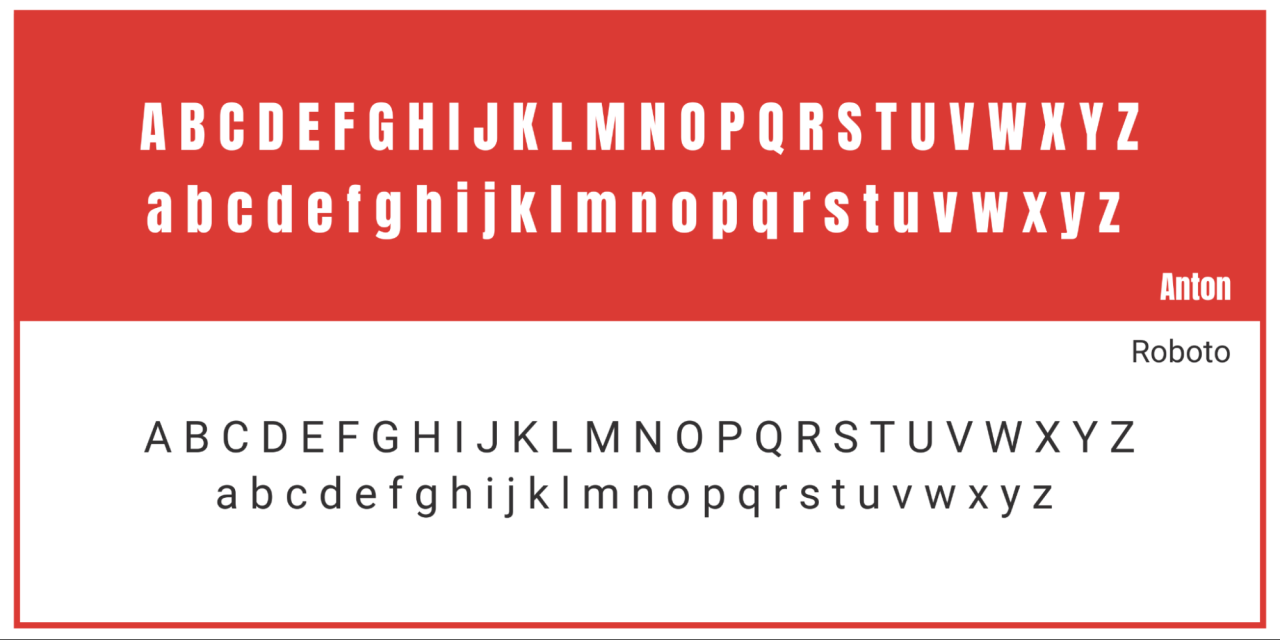 Best google fonts for logos