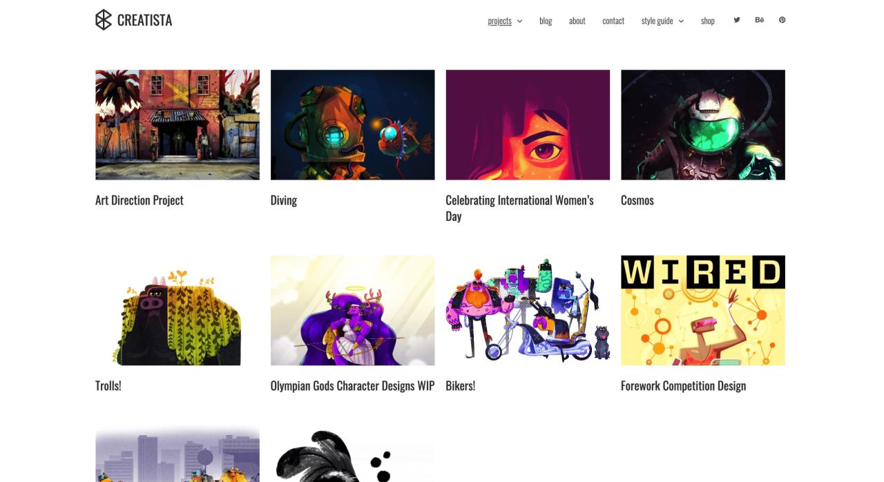Website portfolio templates that book more clients