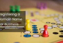 How do i register a domain name for my business