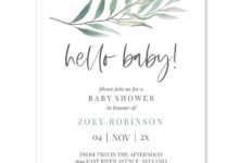 Best baby shower invitations