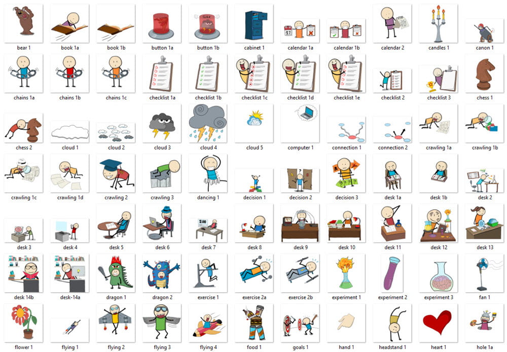 Freebie daily pack eps assorted recife doodles eduardo