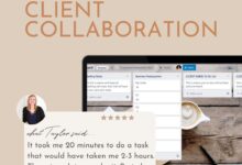 Collaboration workflow for clients