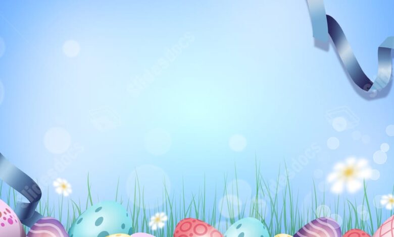 Best easter powerpoint backgrounds