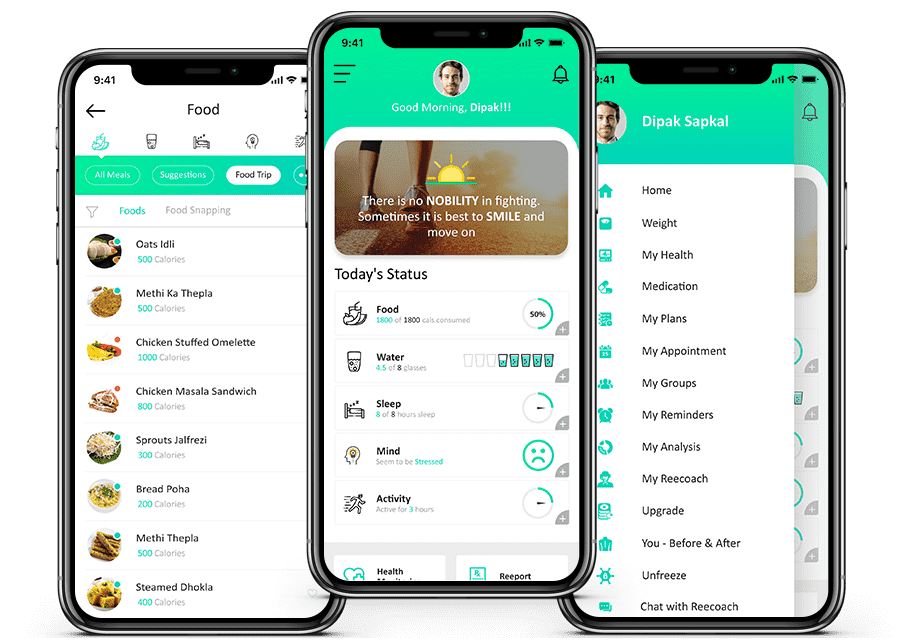 Minimal app design inspiration