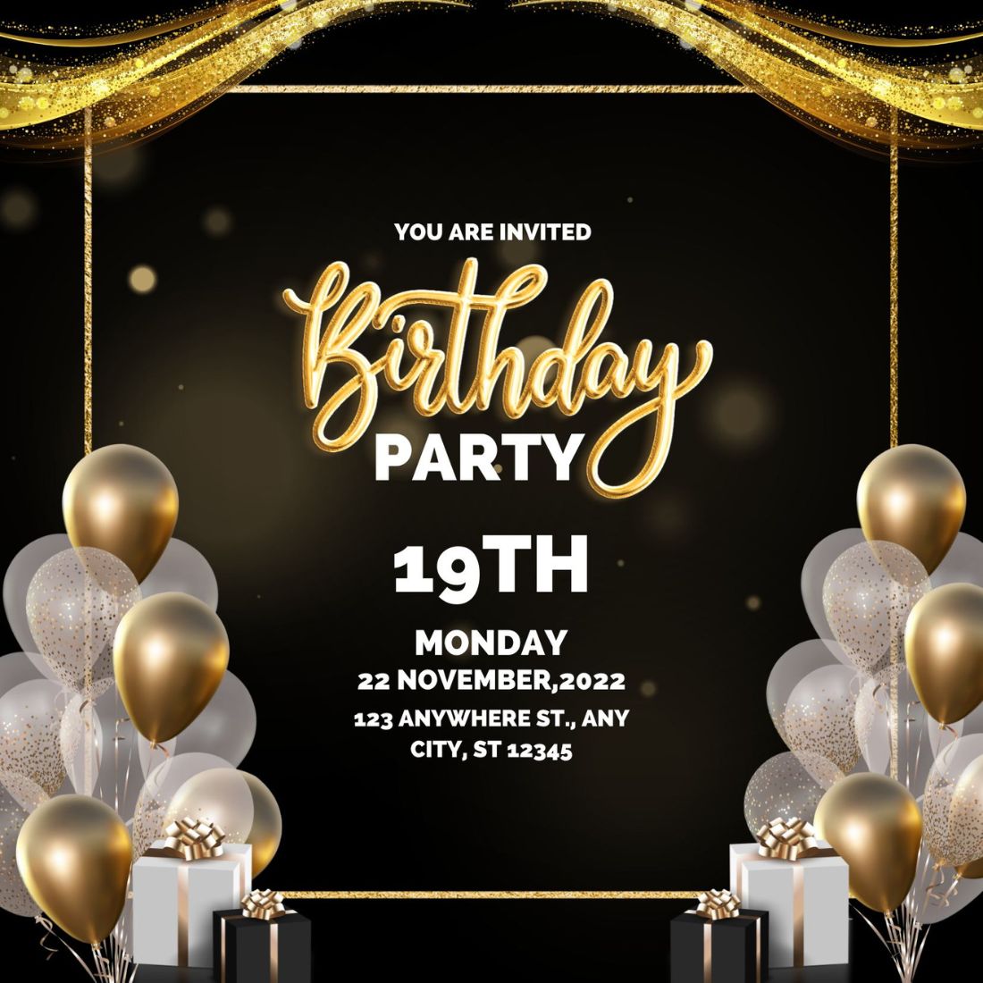 Best birthday invitation templates