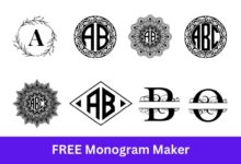 Monogram maker amazing create monogram logo designs online