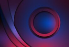 Neon space gradients tutorial