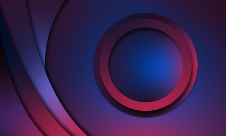 Neon space gradients tutorial