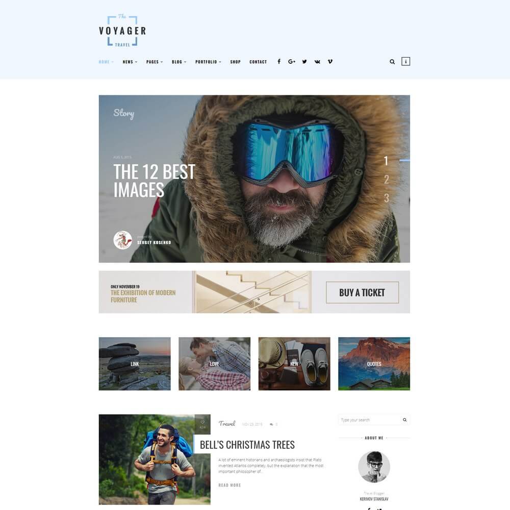 Awesome wordpress templates for travel blogs