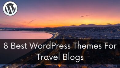 Awesome wordpress templates for travel blogs