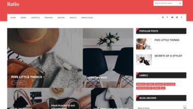 Best responsive blogspot templates