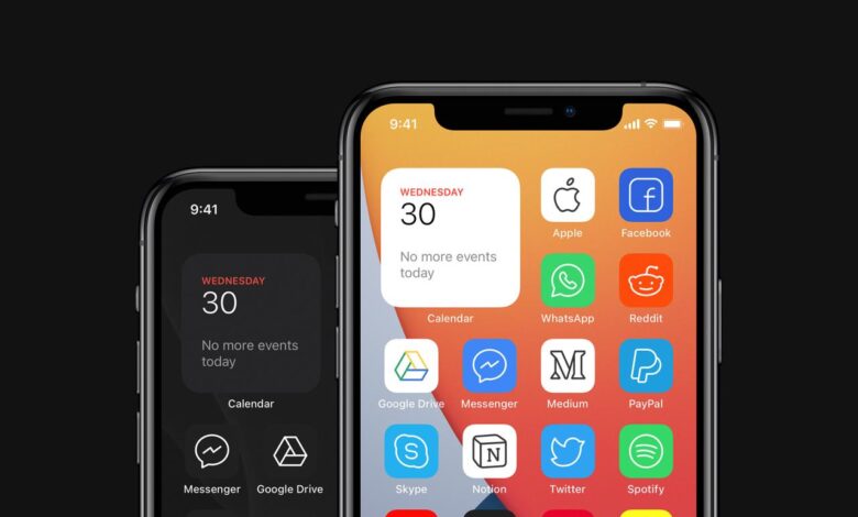 Ios14 home screen icons