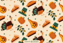 Best thanksgiving textures and patterns