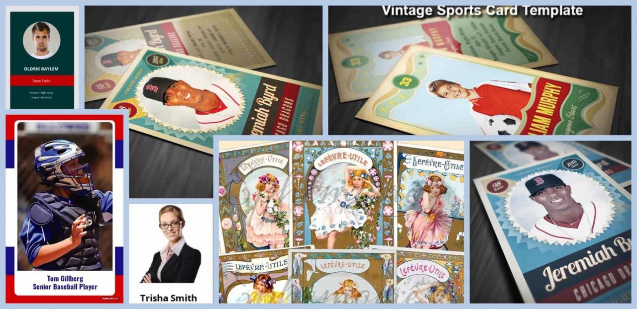 Best trading card templates