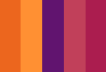 Halloween color palette interesting combinations