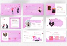 Powerpoint valentine templates template