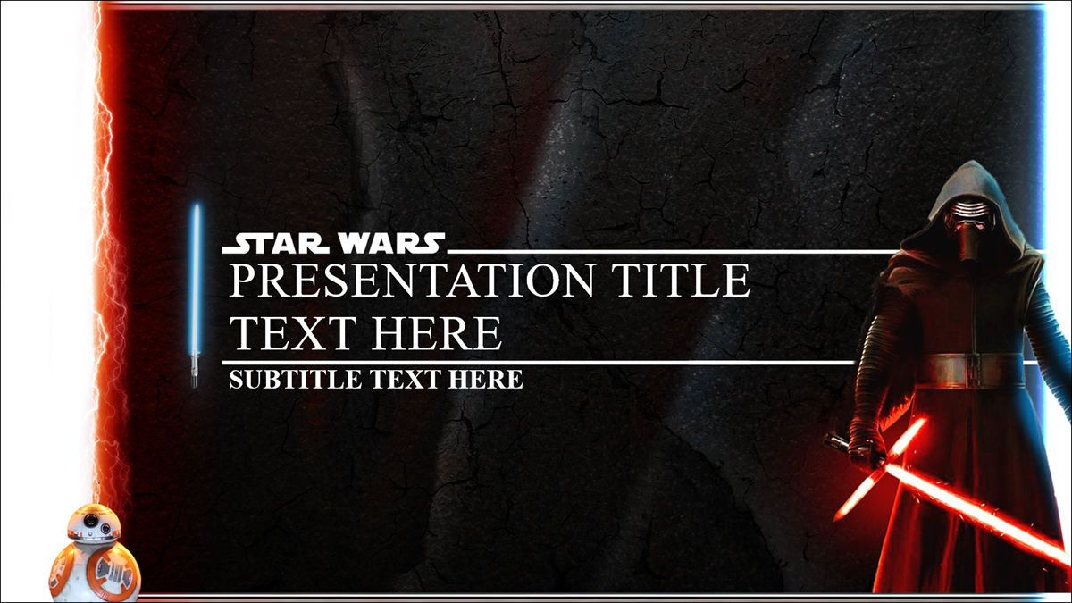 Star wars powerpoint templates