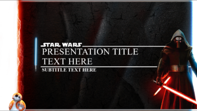 Star wars powerpoint templates
