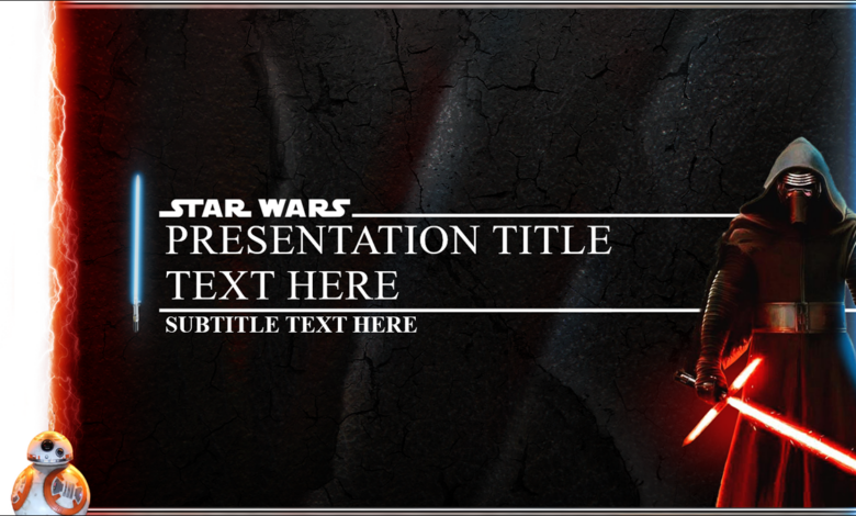 Star wars powerpoint templates