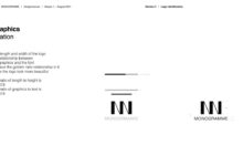 Brand identity use shapes