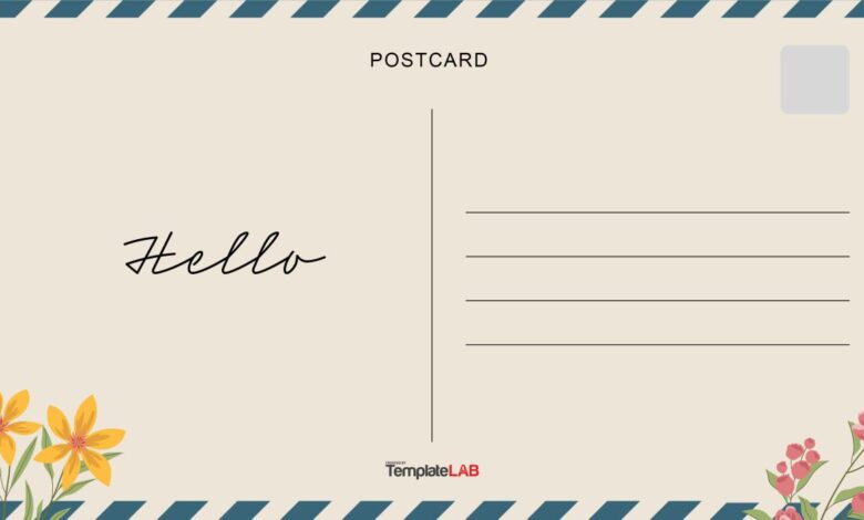 Postcards creates and buy online free postcards templates