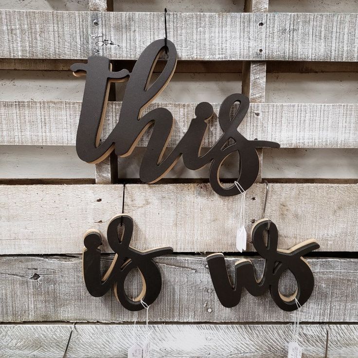 Best fonts for wood signs