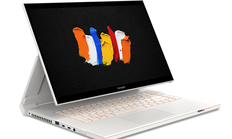 Laptops for content creation