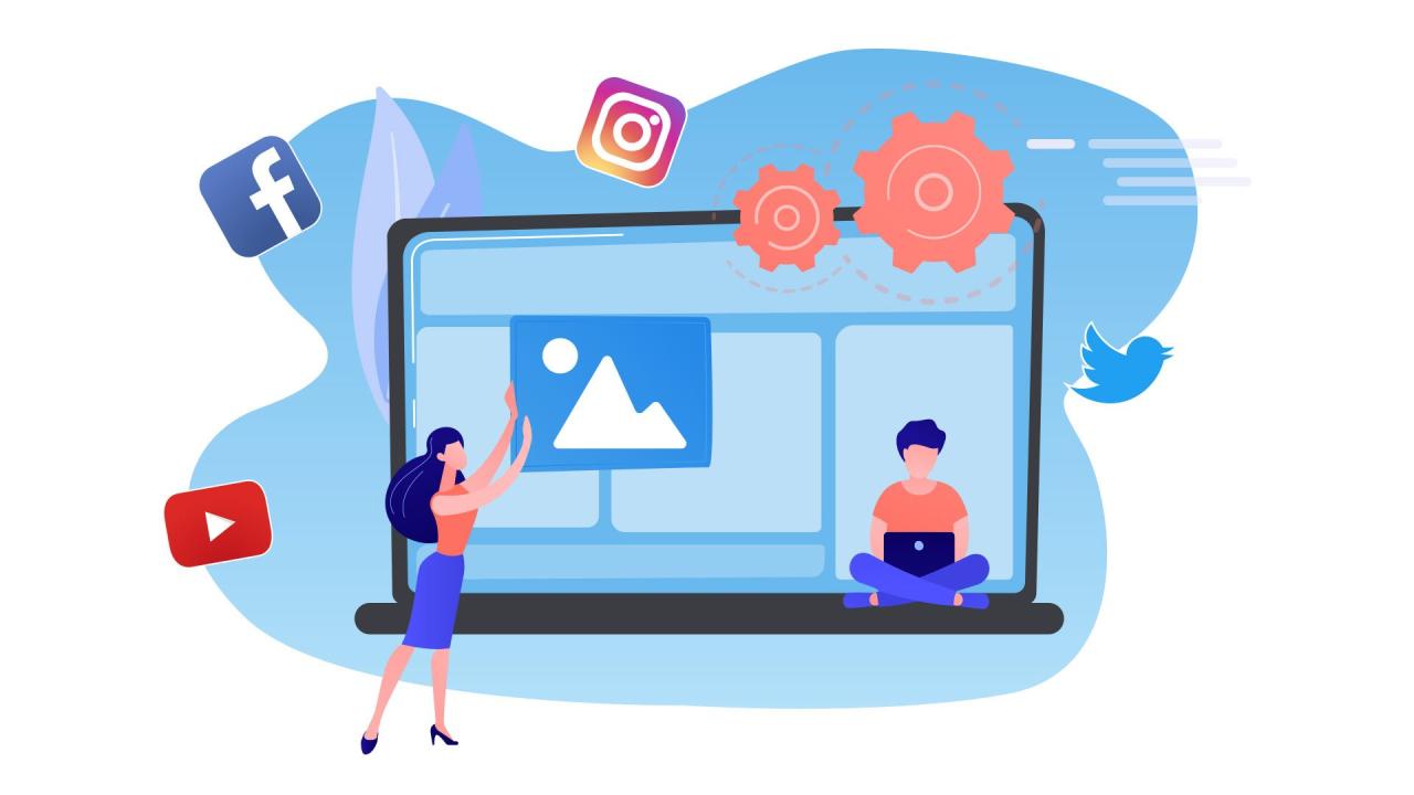 Illustration in modern day websites