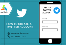 Creating a twitter account