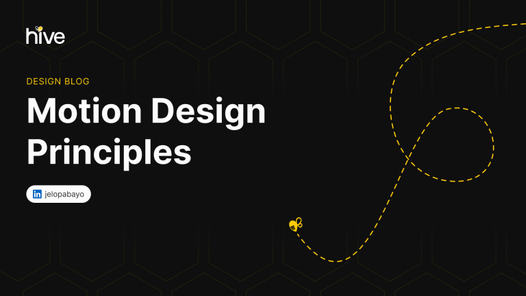 8 tips for developing motion design principles