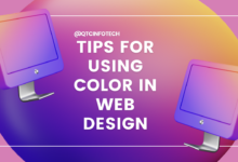 Colours use web design