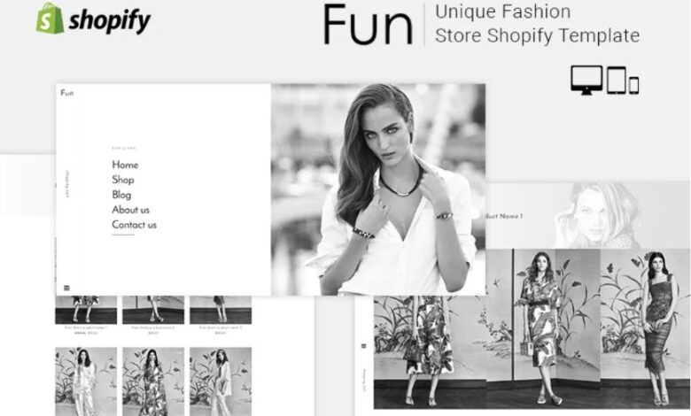 Best free shopify fashion themes