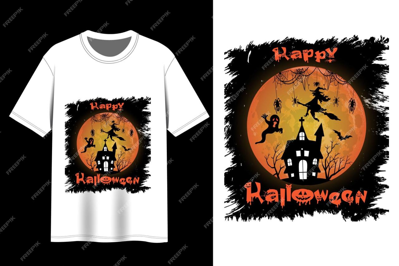 Best halloween t shirts design