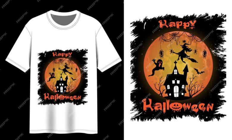 Best halloween t shirts design