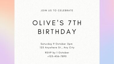Best birthday invitation templates