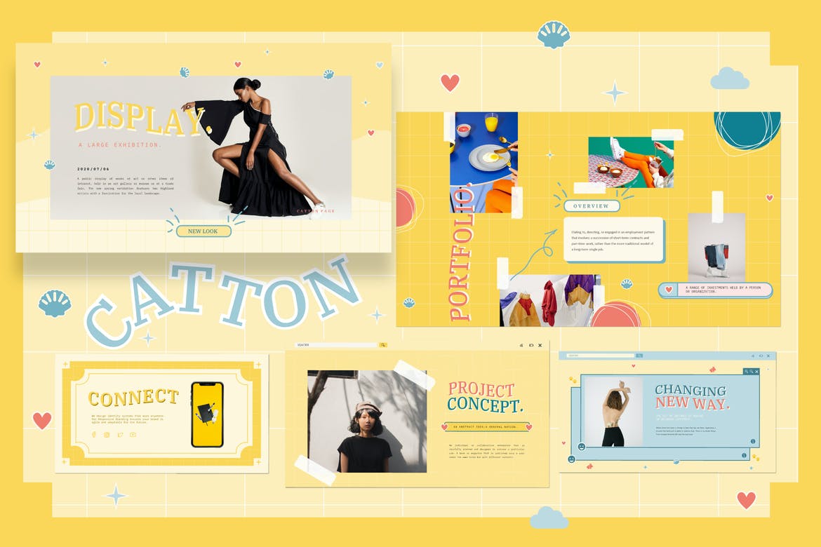 Google slides creative template themes design templates theme presentations Best cool google slides themes