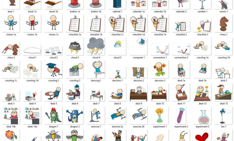 Freebie daily pack eps assorted recife doodles eduardo