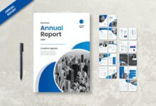 Best annual report design templates