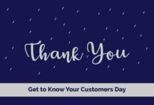 A prenote to our get to know your customers day form