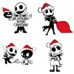 Nightmare before christmas svg images