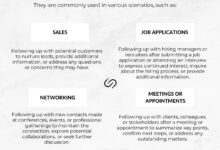 Follow up email templates