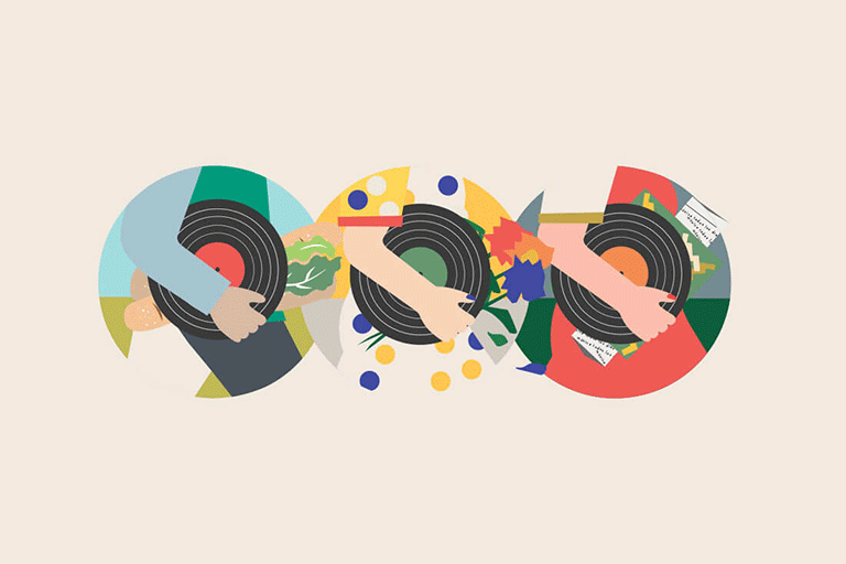 Retro graphic design trends