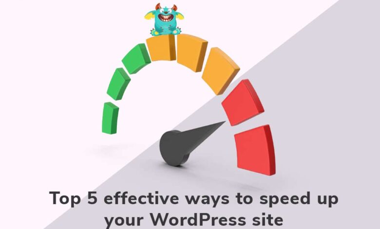 7 tips to speed up wordpress websites