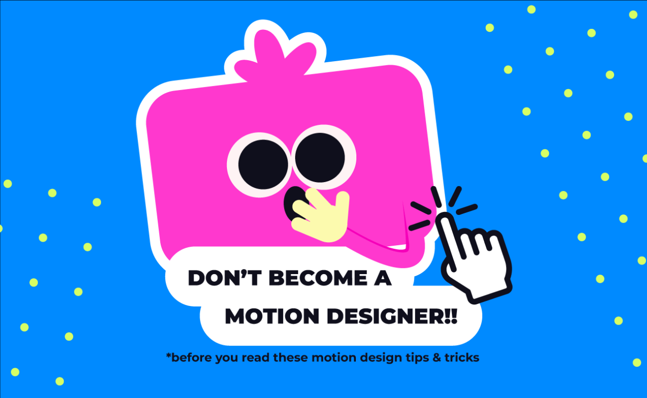 Theory accompanying 8 tips for developing motion design principles