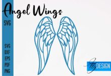 Angel wings svg images