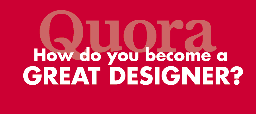 How to become an award winning designer