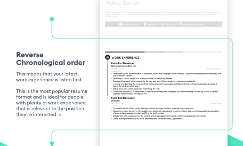 Computer science resume templates