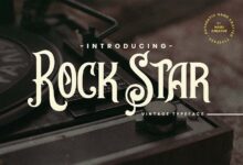 Free and premium vintage fonts